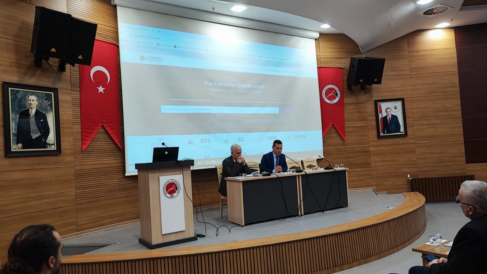 Kastamonu Üniversitesi FenFakültesi 2024-2025 Akademik Yılı Güz Dönemi Genel Kurul Toplantısı