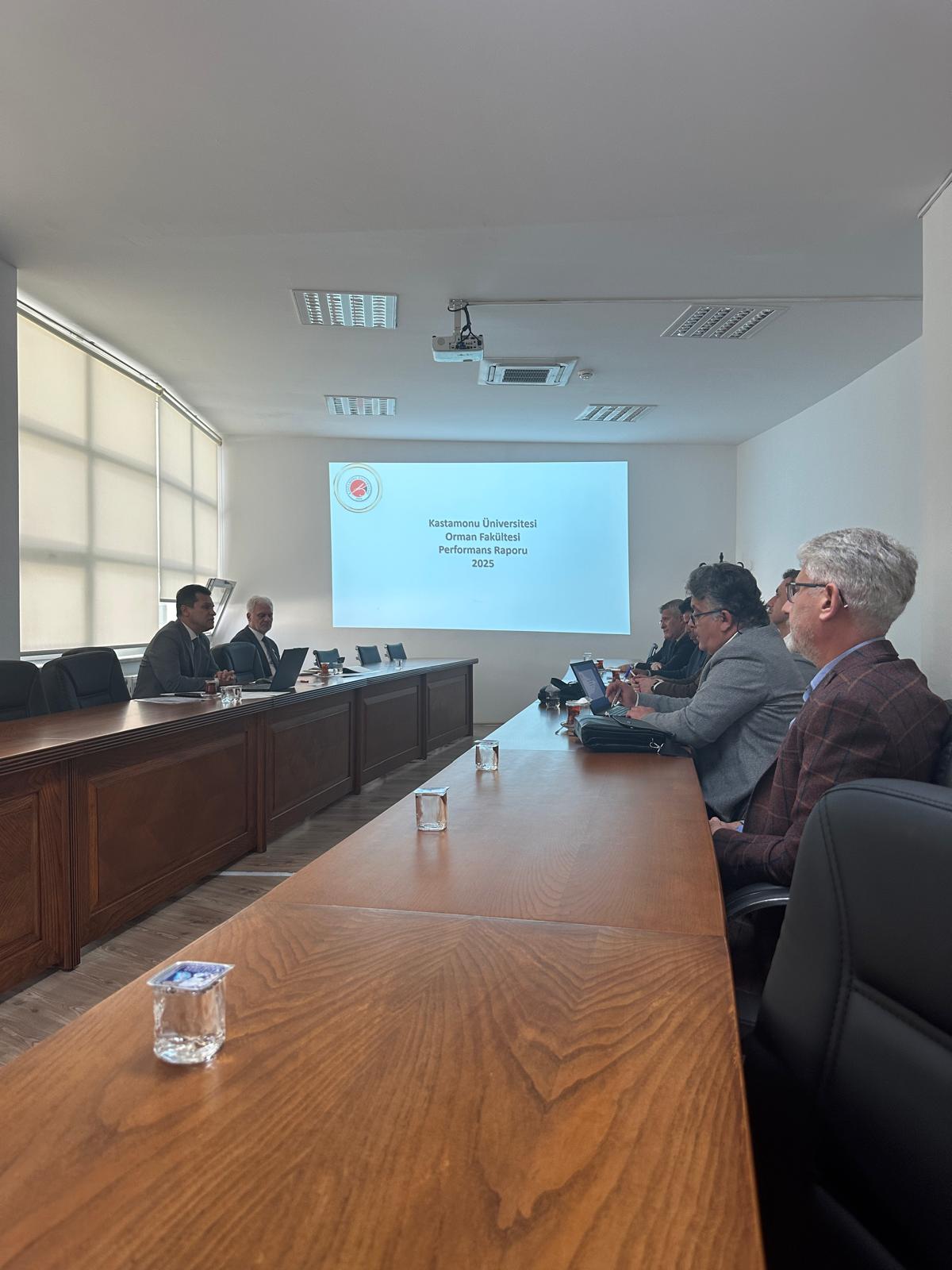 Orman Fakültesi Akademik Performans Değerlendirme Toplantısı