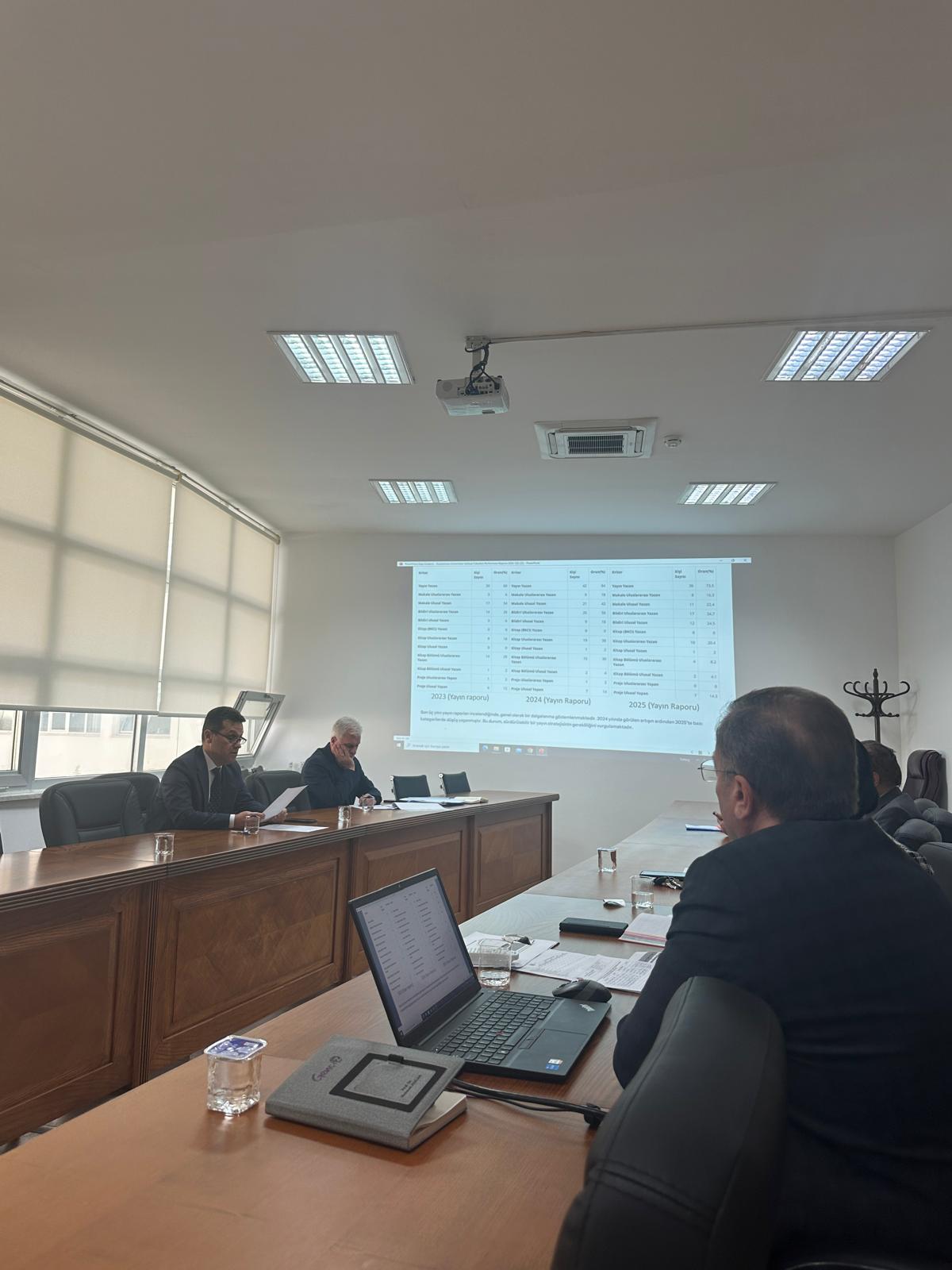 İlahiyat Fakültesi Akademik Performans Değerlendirme Toplantısı