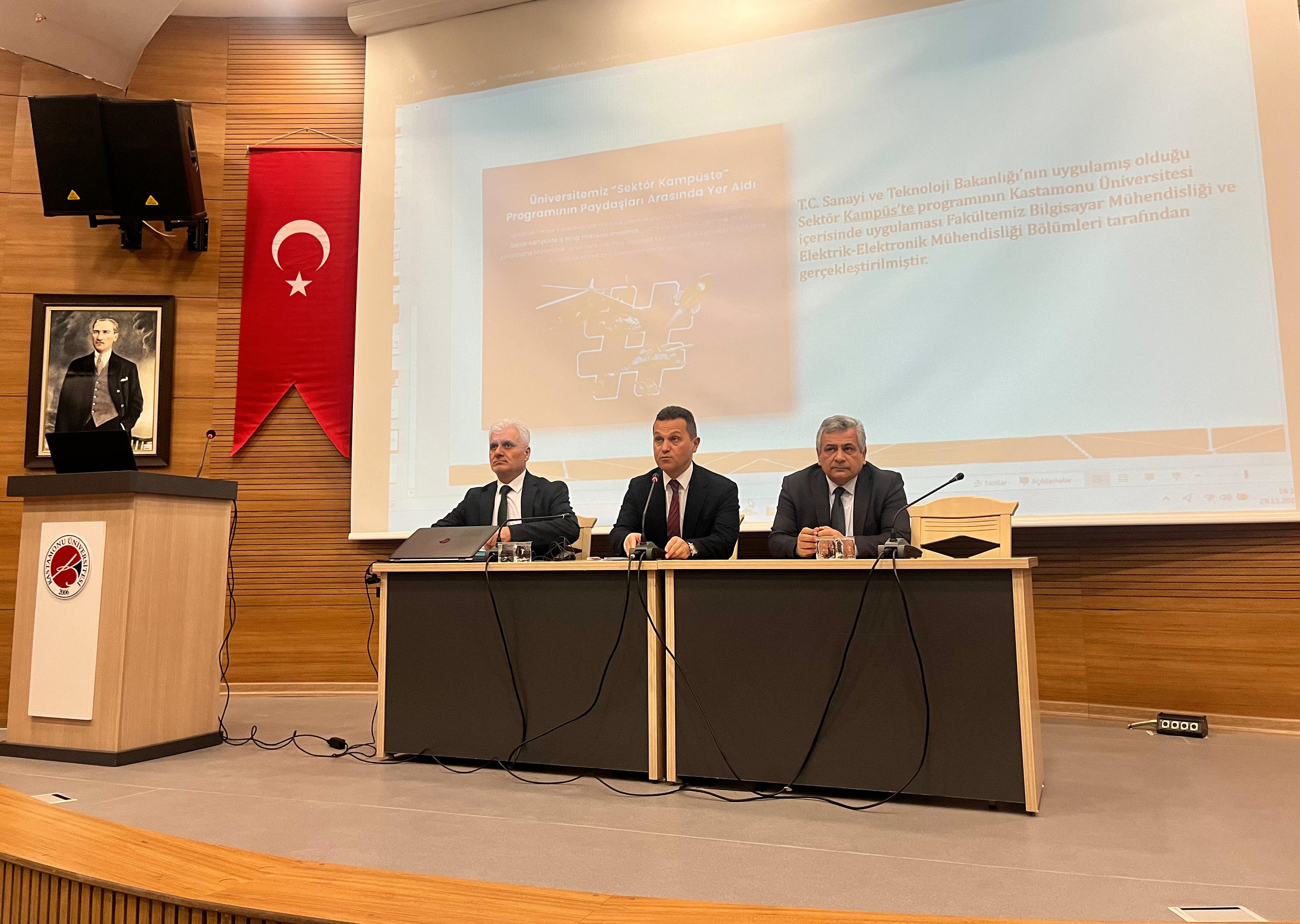 Kastamonu Üniversitesi Mühendislik ve Mimarlık Fakültesi 2024-2025 Akademik Yılı Güz Dönemi Genel Kurul Toplantısı
